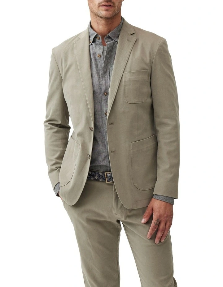 Fairton Sports Fit Jacket in Sage