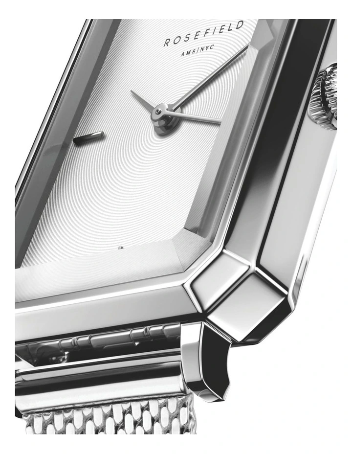OWSMS-O74 Octagon XS Stainless Steel Watch in Silver