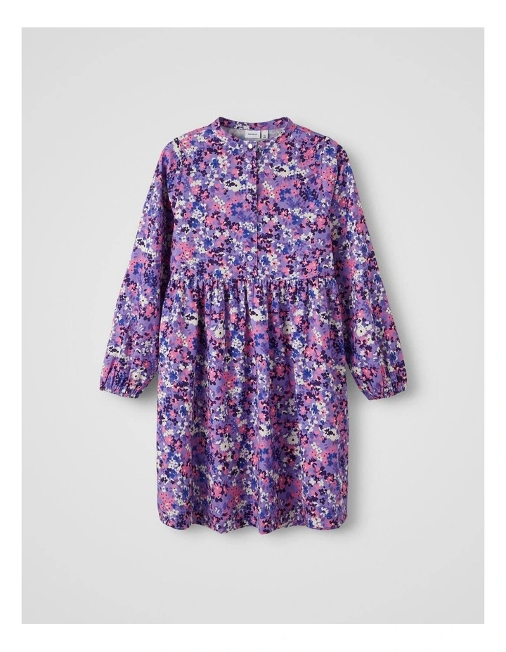 Luna Dress in Aster Purple