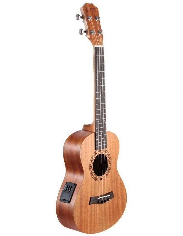 26 Inch Ukulele Equaliser Natural Mahogany Tenor Beginner Gift With Bag