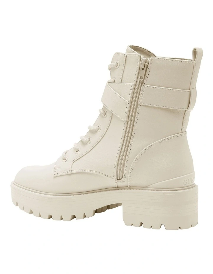 Highs Boot in Cream
