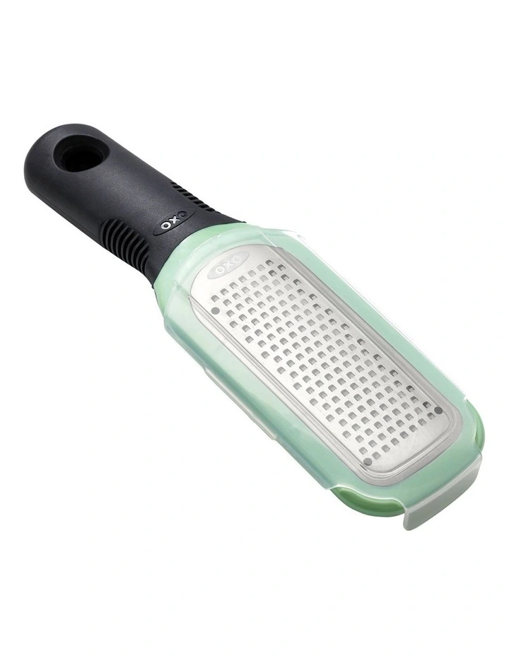 Good Grips Etched Ginger & Garlic Grater in Black