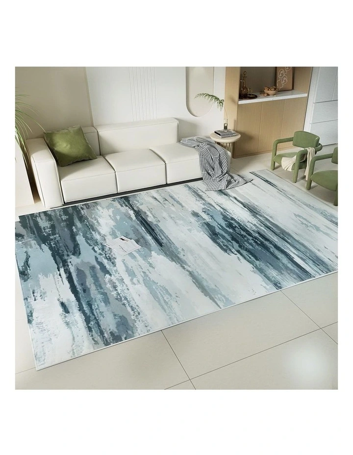 Poca Area Floor Rug 200x290cm in Blue