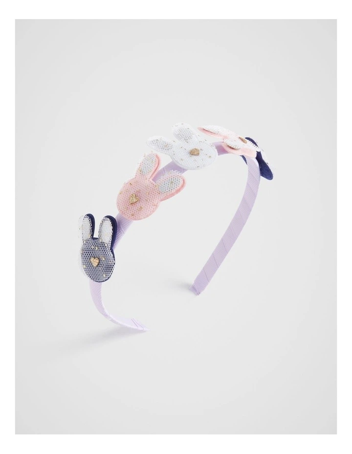 Tulle Bunny Headband in Multi