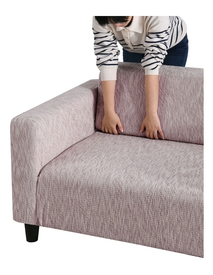 2 Seater Couch Sofas Covers in Rose