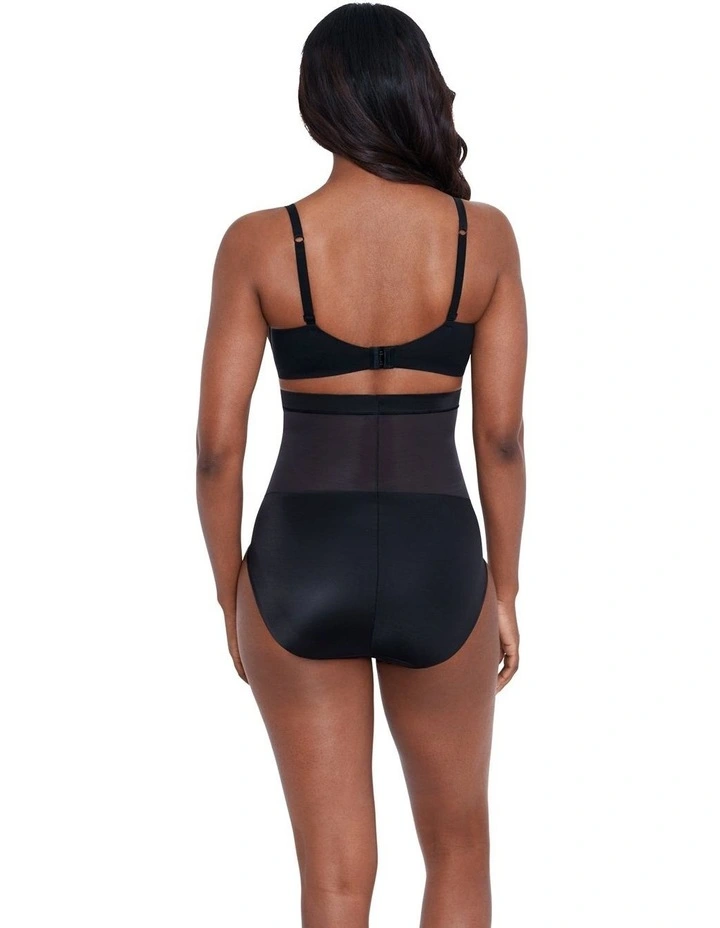 Core Contour Ultra High Waist Shaping Brief in Black