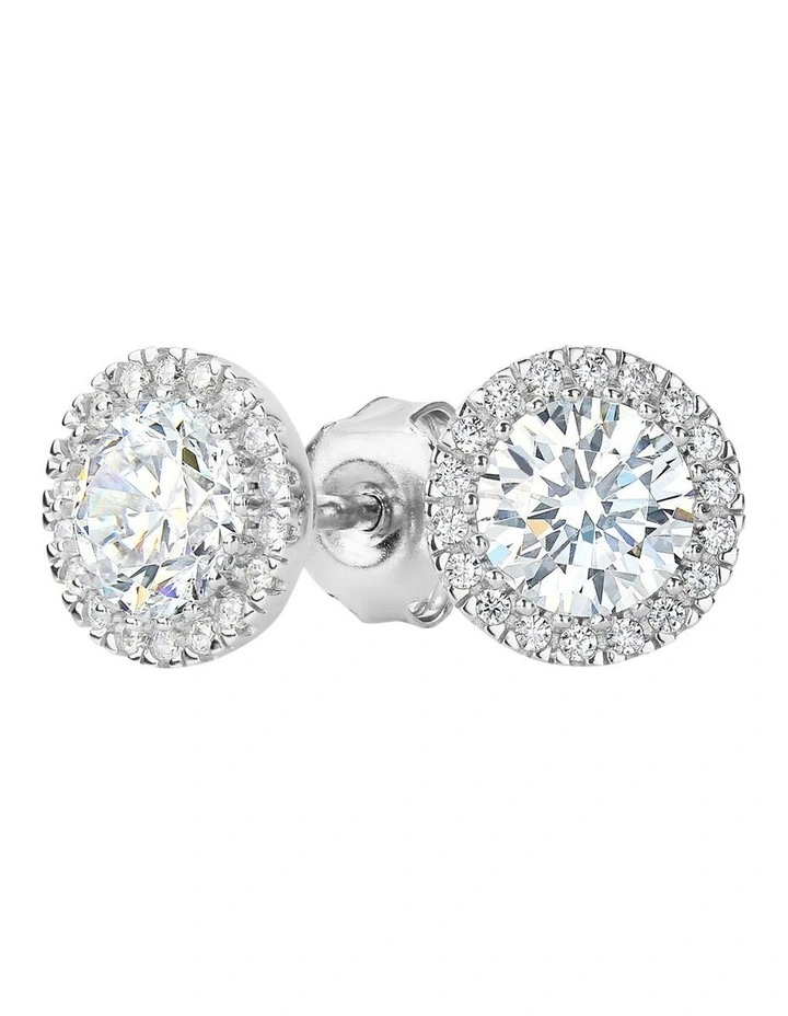 Yoyo Silver Stud Earrings