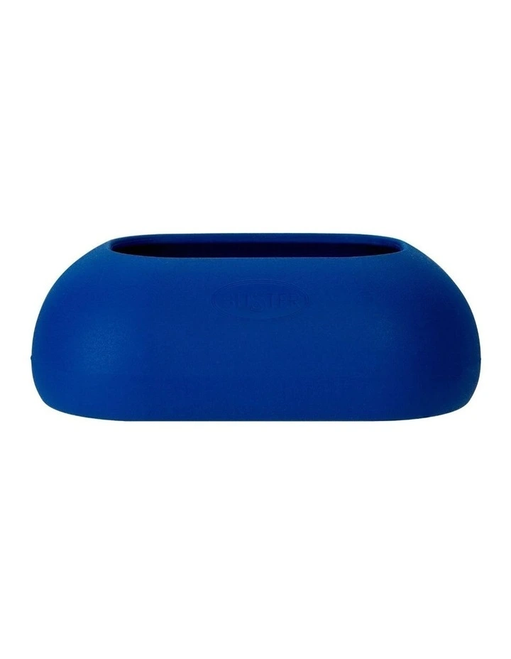 Buster IncrediBowl Wet and Dry Food Bowl for Long Eared Dogs Small in Blue