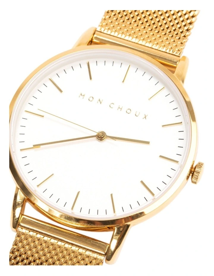 Classic Mesh Watch 38mm in Gold