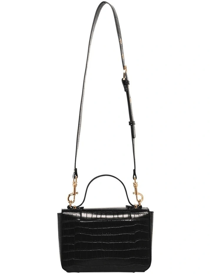 Urila Black Crossbody Bag