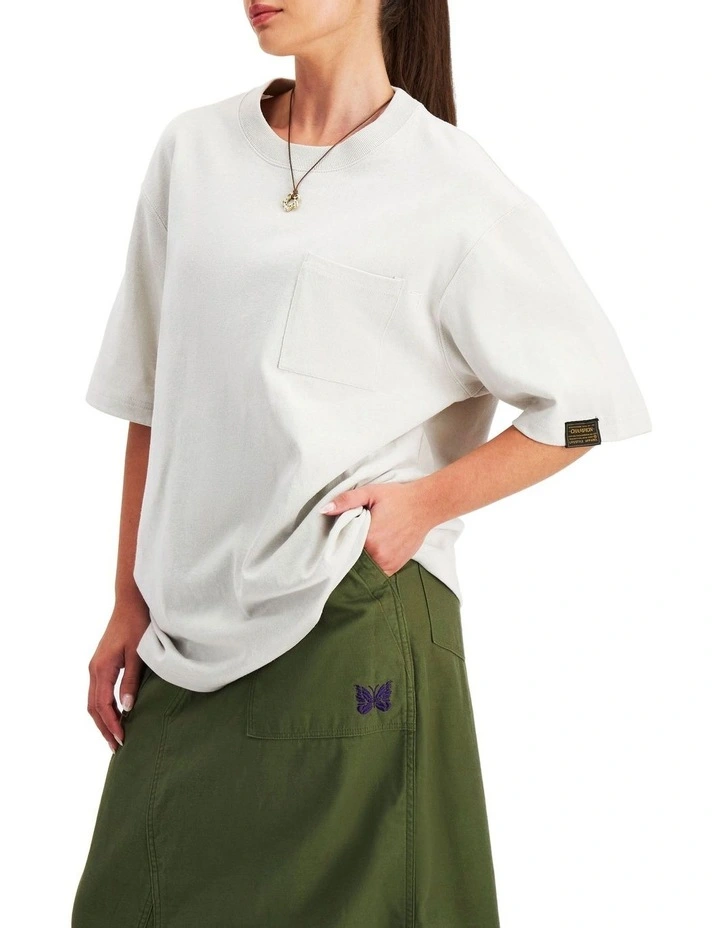 Elemental Jersey Tee in Stone Throw