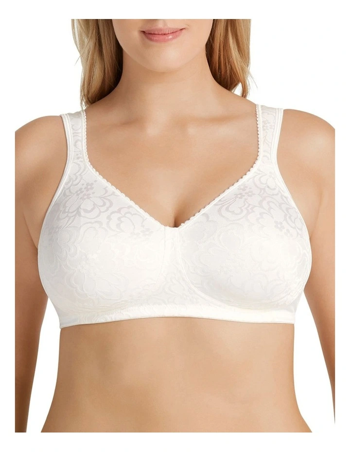 Ultimate Lift & Support Wirefree Bra in White