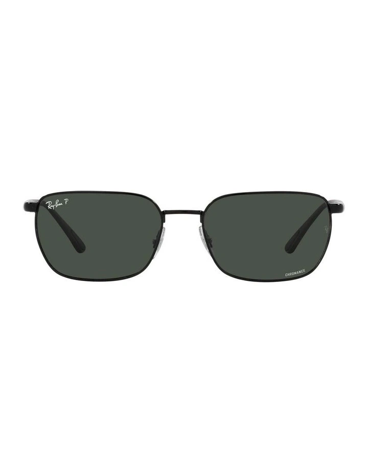 RB3684 Chromance Black Polarised Sunglasses