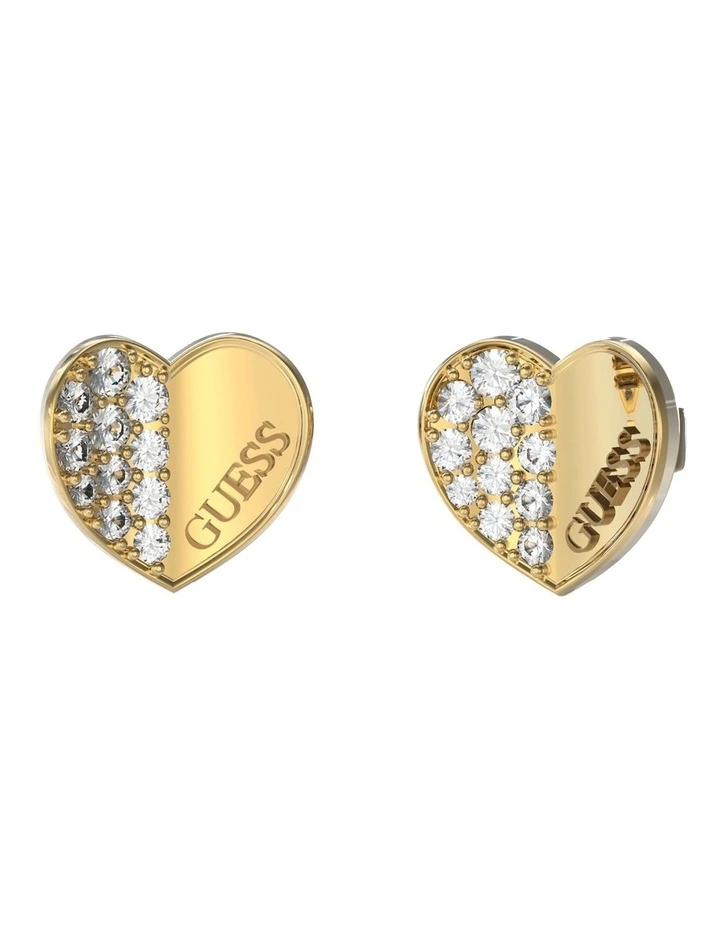 Lovely Guess Earrings in Gold