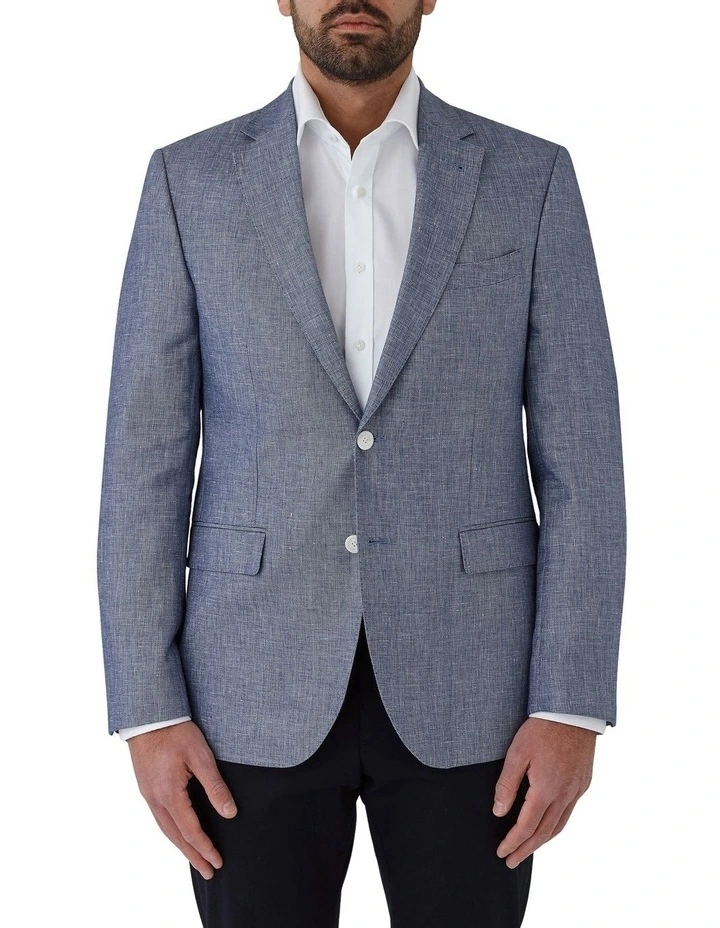 Hawthorn Modern Fit Sports Jacket in Blue