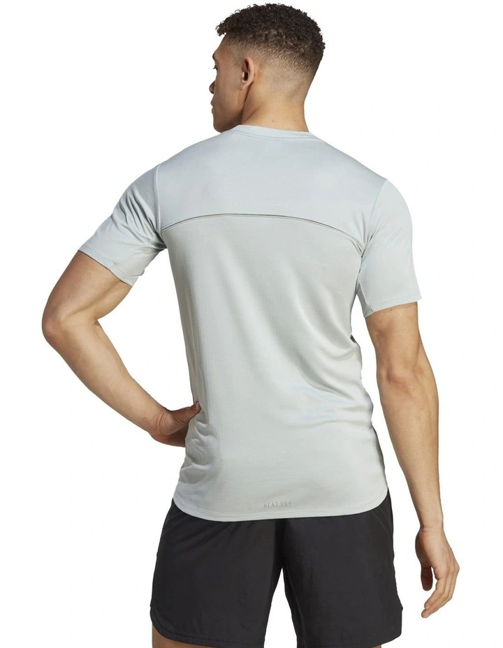 Designed 4 Training Heat Ready Hit Training T-shirt in Wonder Silver