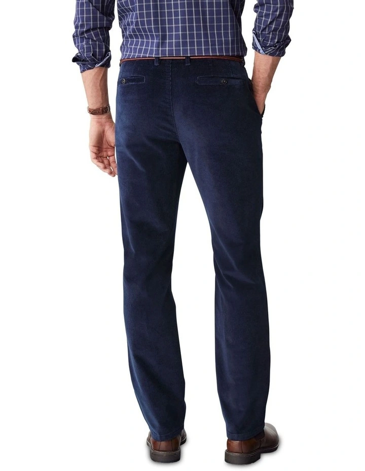 Stretch Corduroy Pant in Navy