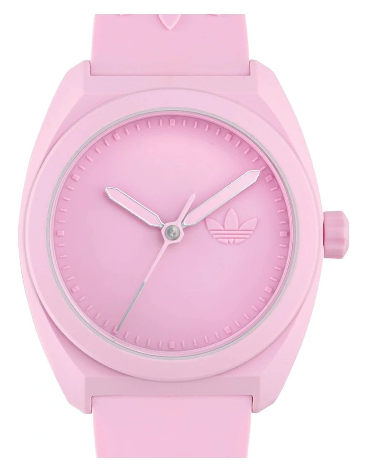 Project Three Resin Watch in Pink