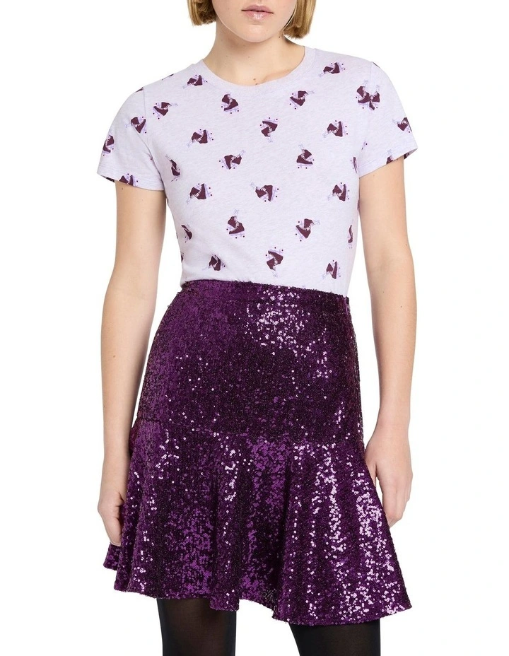Skate It Or Love It Tee in Destiny Marle