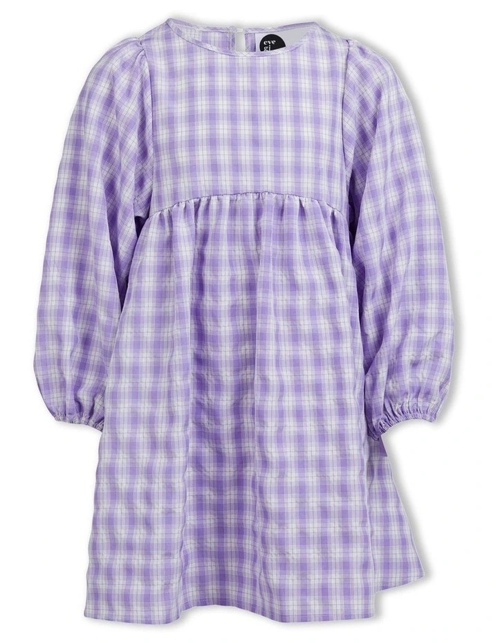 Violet Long Sleeve Dress (8-16 Years) in Purple