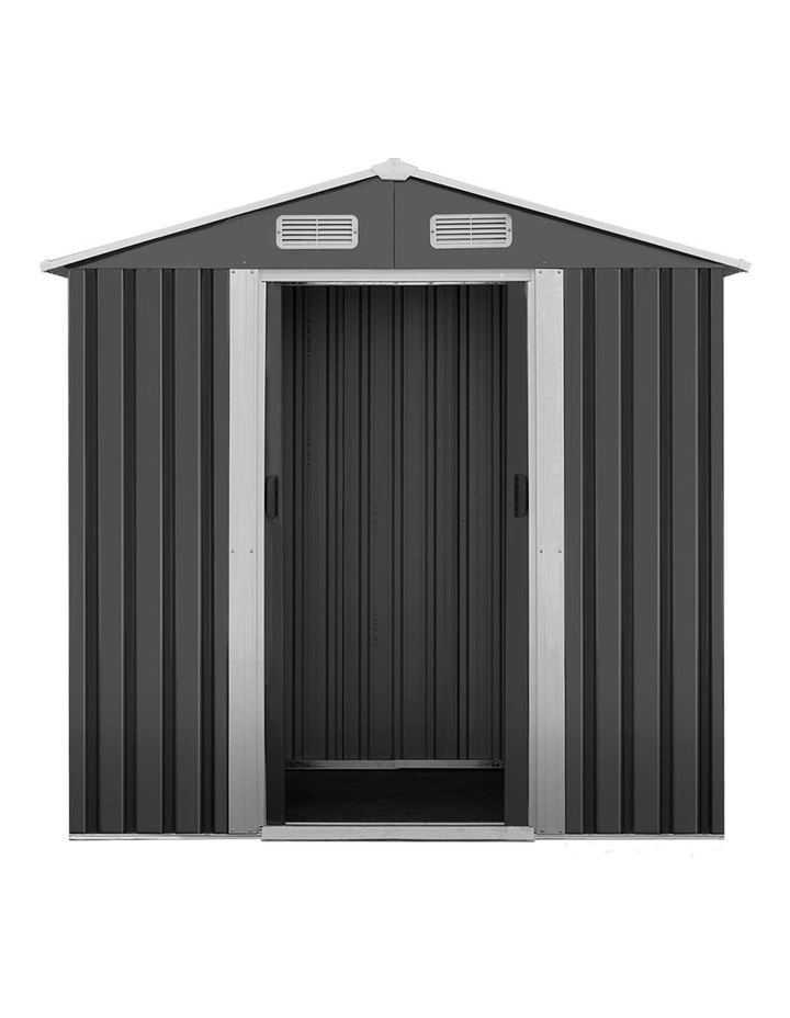Outdoor Garden Shed 1.96X1.32M Grey