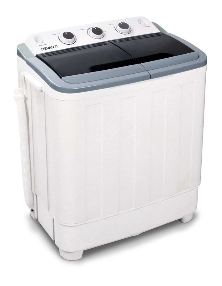 Portable Washing Machine Twin Tub 5kg in White