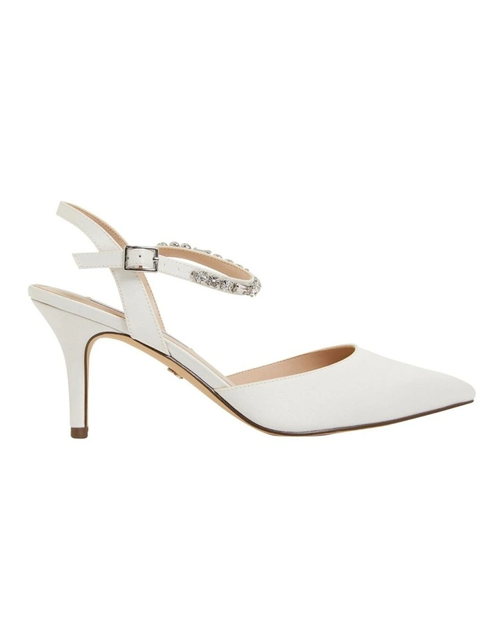 Tonya Ivory Satin Pump