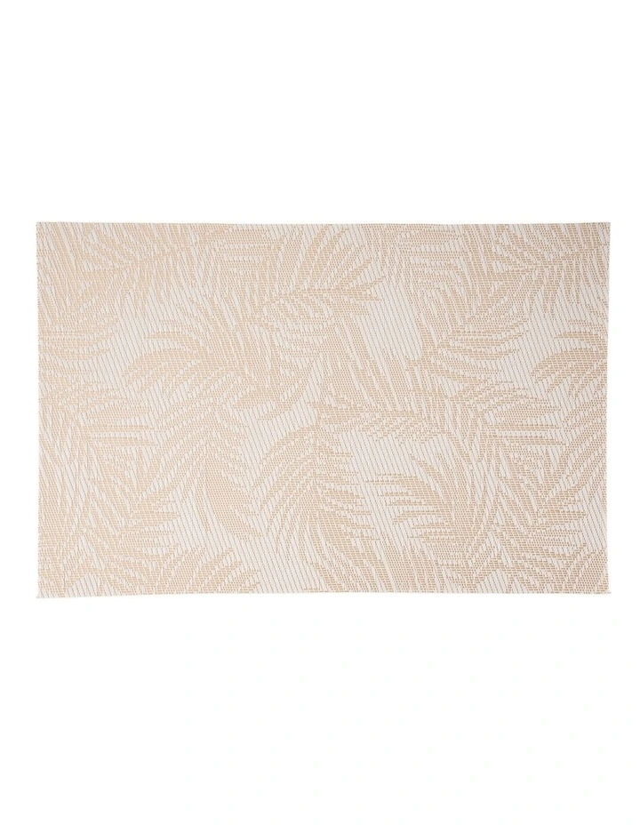 Table Accents Placemat 45x30cm Frond in Beige