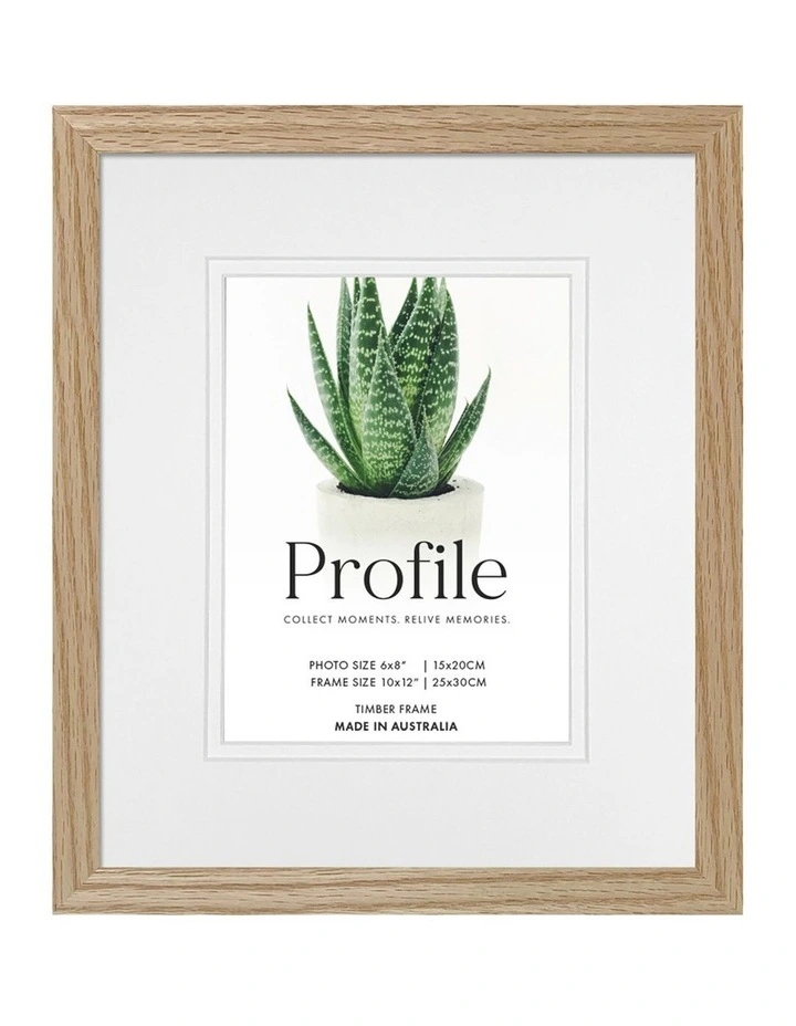 Decorator Photo Frame 25x30/15x20cm in Natural