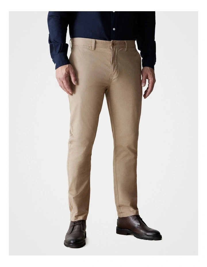 Slim Chino Pant in Taupe