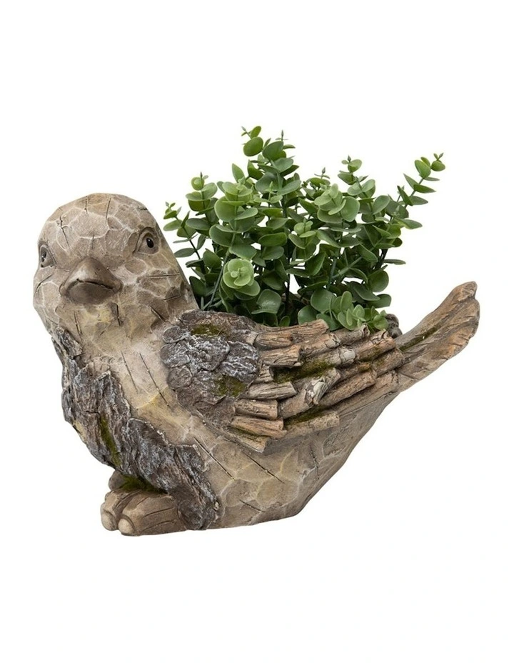 Bird Planter in Green