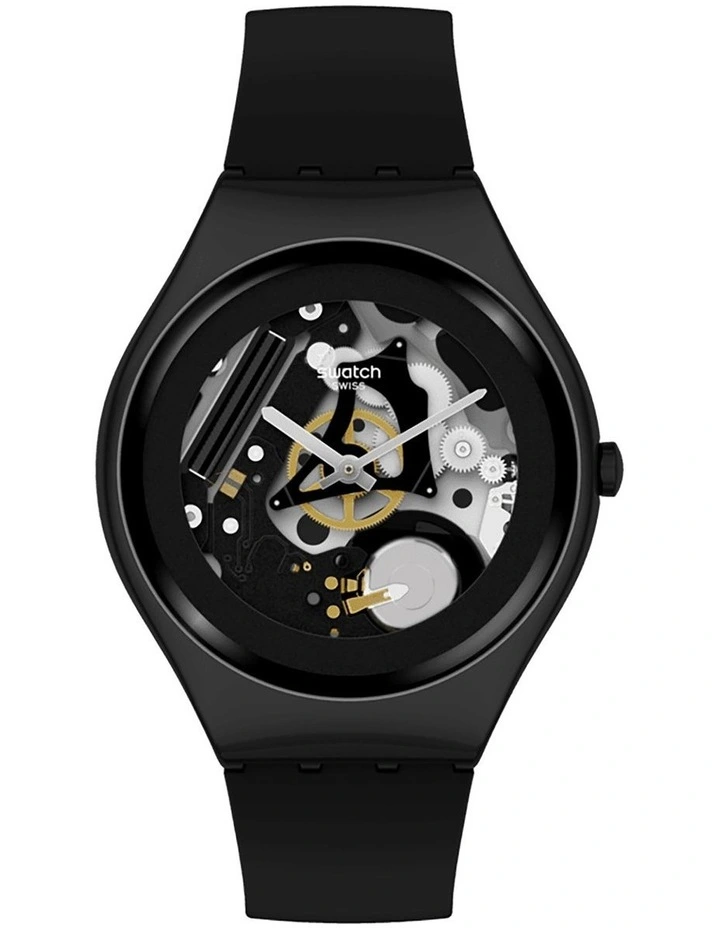 Skin Beauty is Inside Watch in Black