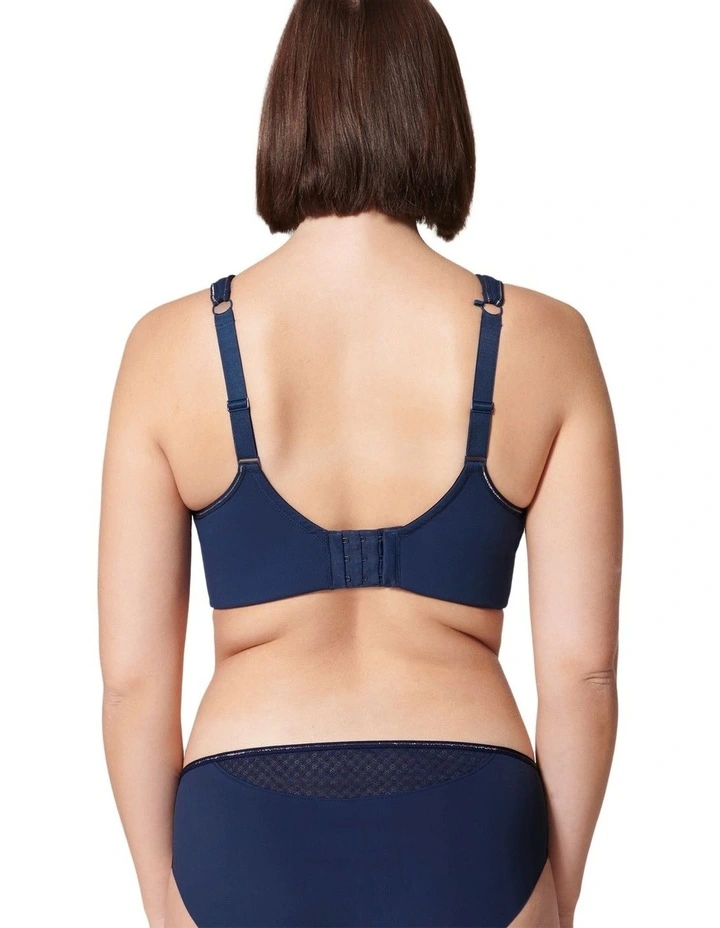 Harmony Underwired Sports Bra in Blue