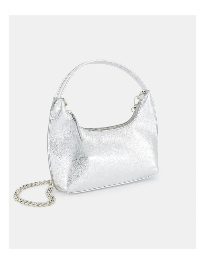 Atlanter Shoulder Bag in Silver