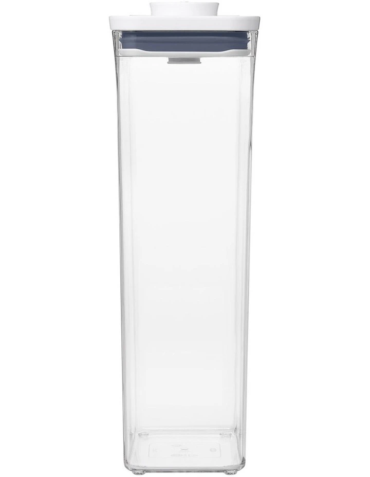 Pop Tall Rectangle Container 3.5L in Clear