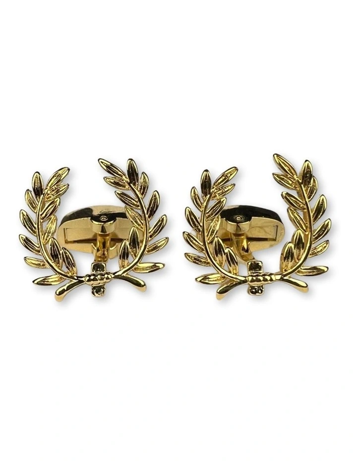 Laurel Cufflink in Gold