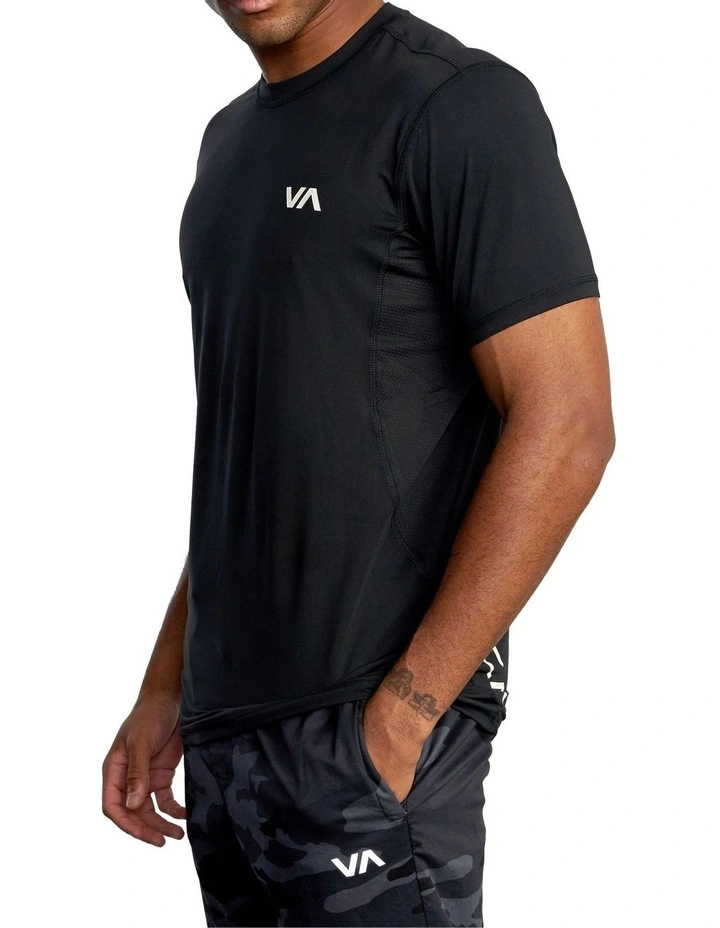 Sport Vent Short Sleeve T-Shirt Black