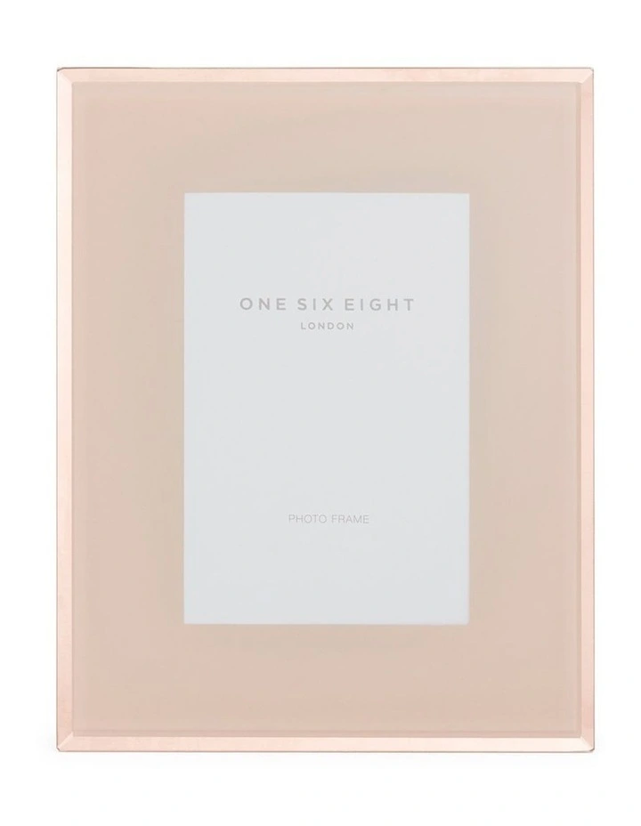 Glass Photo Frame 7x5 Blush