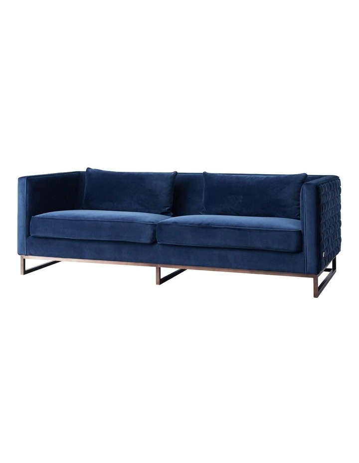 Interwoven Sofa in Navy