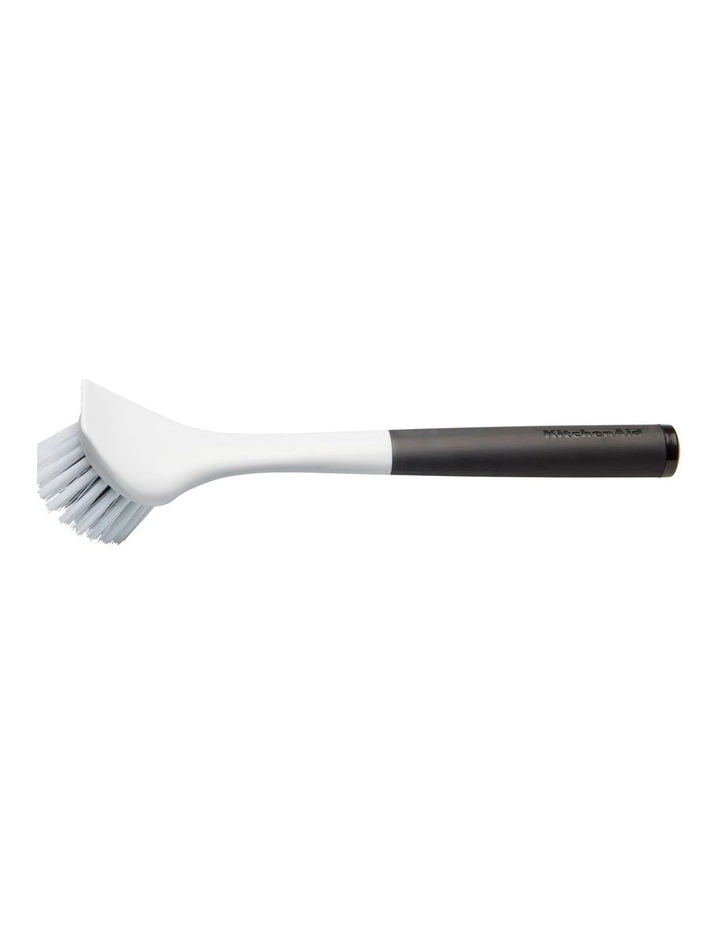 Pot and Pan Brush in White/Black