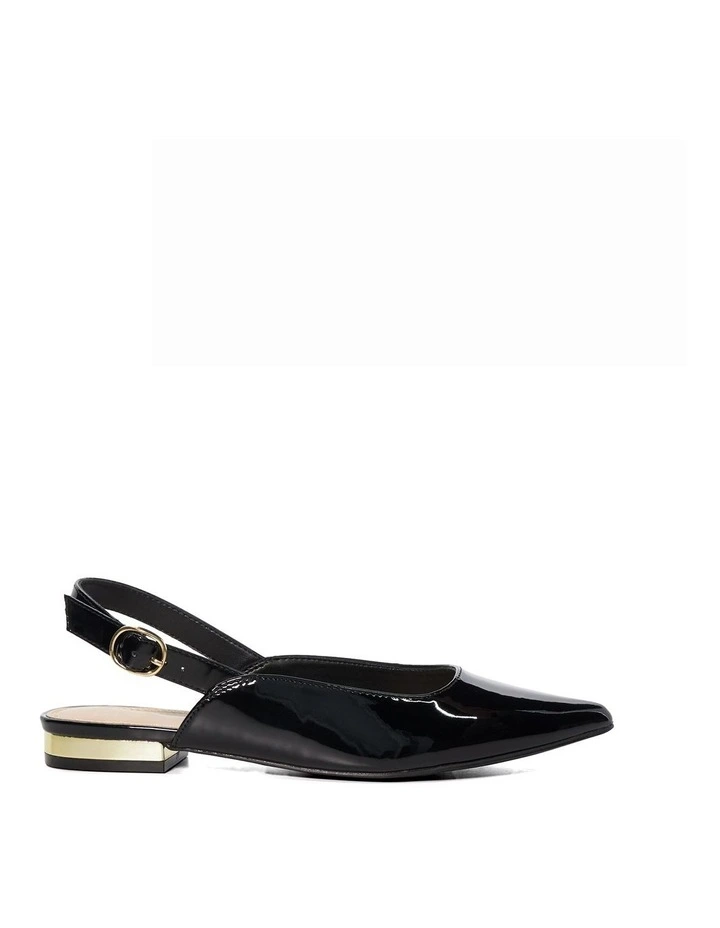 Carsan Slingback Ballet Flat in Black