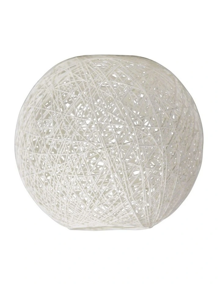 Kono 25cm DIY Flush Mount Lamp Shade Only White