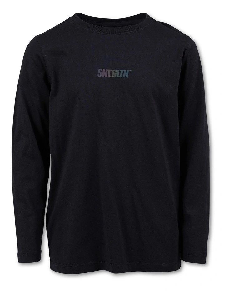 Marketplace Tee (3-7 Years) in Black