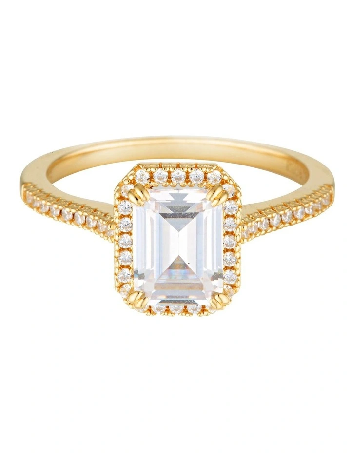 Iconic Bridal Violet Gold Ring