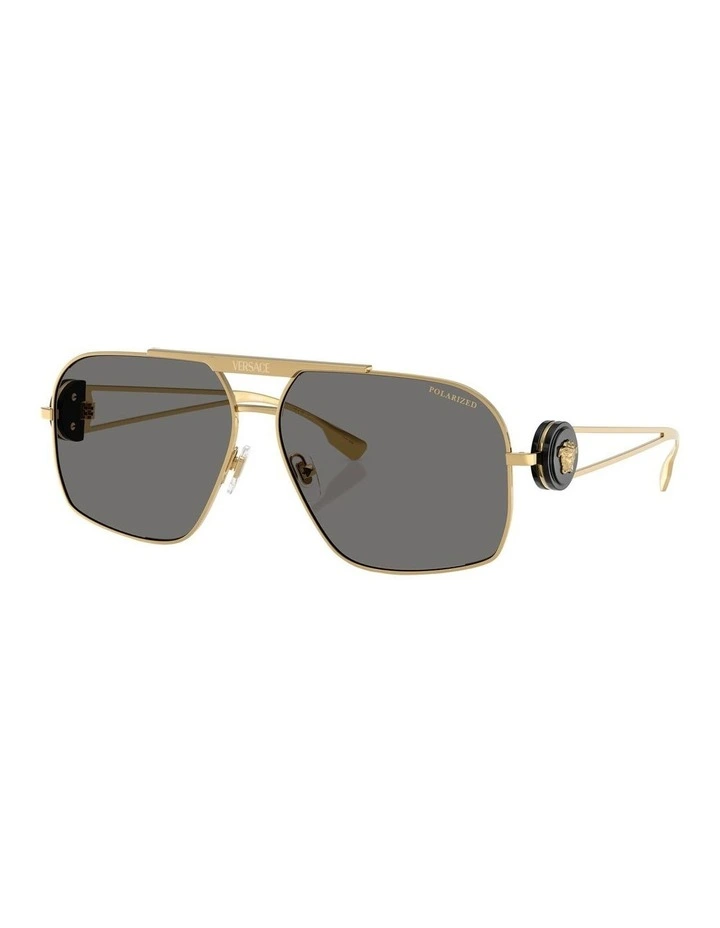 VE2269 Polarised Sunglasses in Black