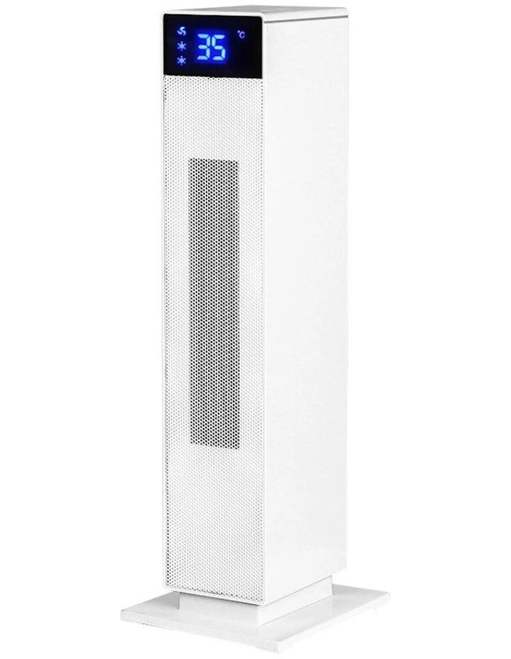 2000W Space Tower Fan Heater in White