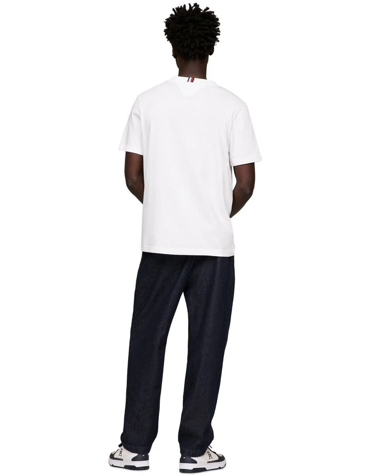 Big Icon Crest Tee in White