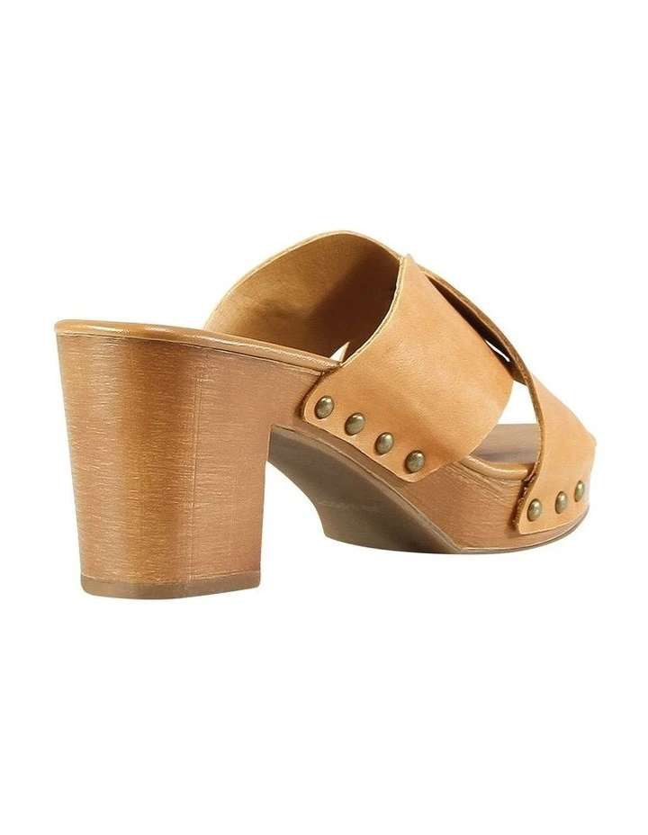 Midtown Clog Mule in Tan