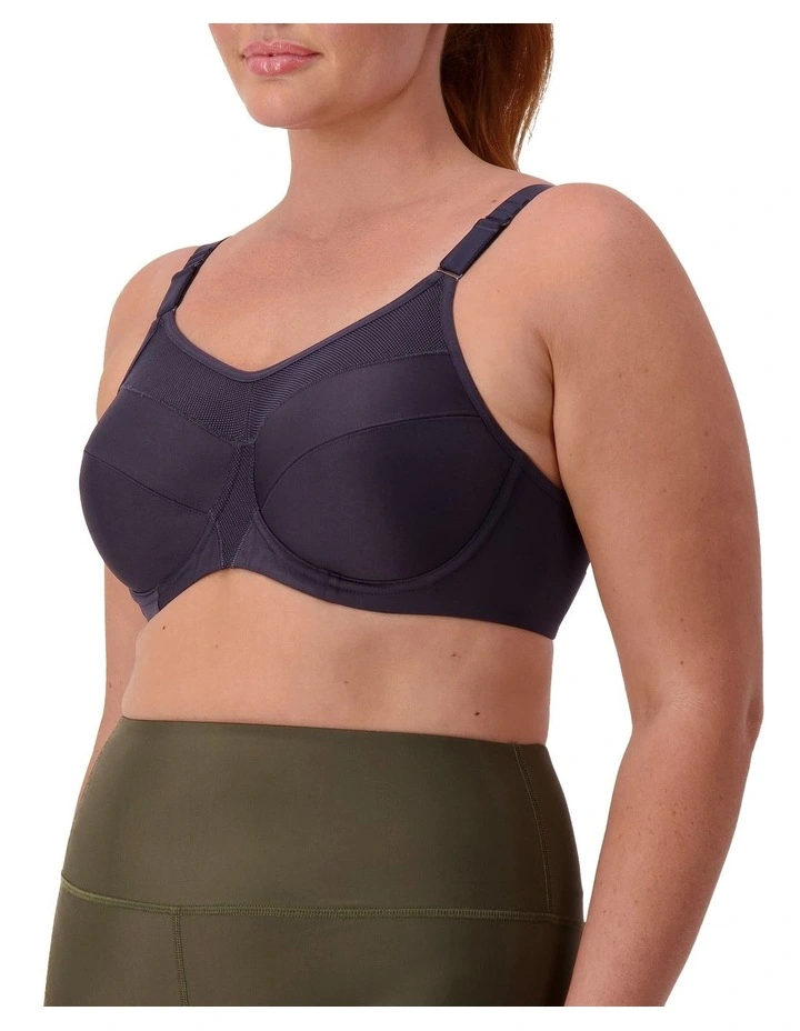 Triaction Ultra Underwire Sports Bra in Blueberry