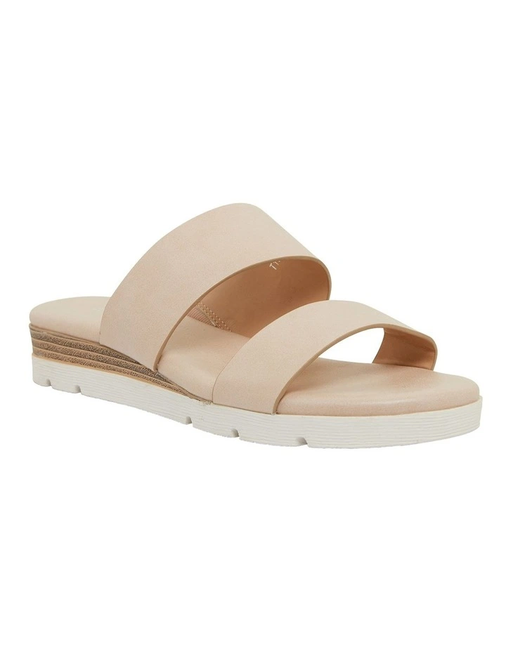 Cary Blush Smooth Sandals